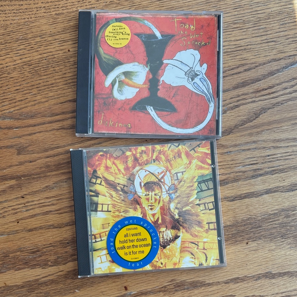 Toad the Wet Sprocket CD Lot fear and dulcinea